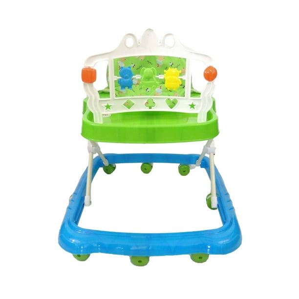 Andadera BABY TEK EBANDADERA03 con juguetero Verde