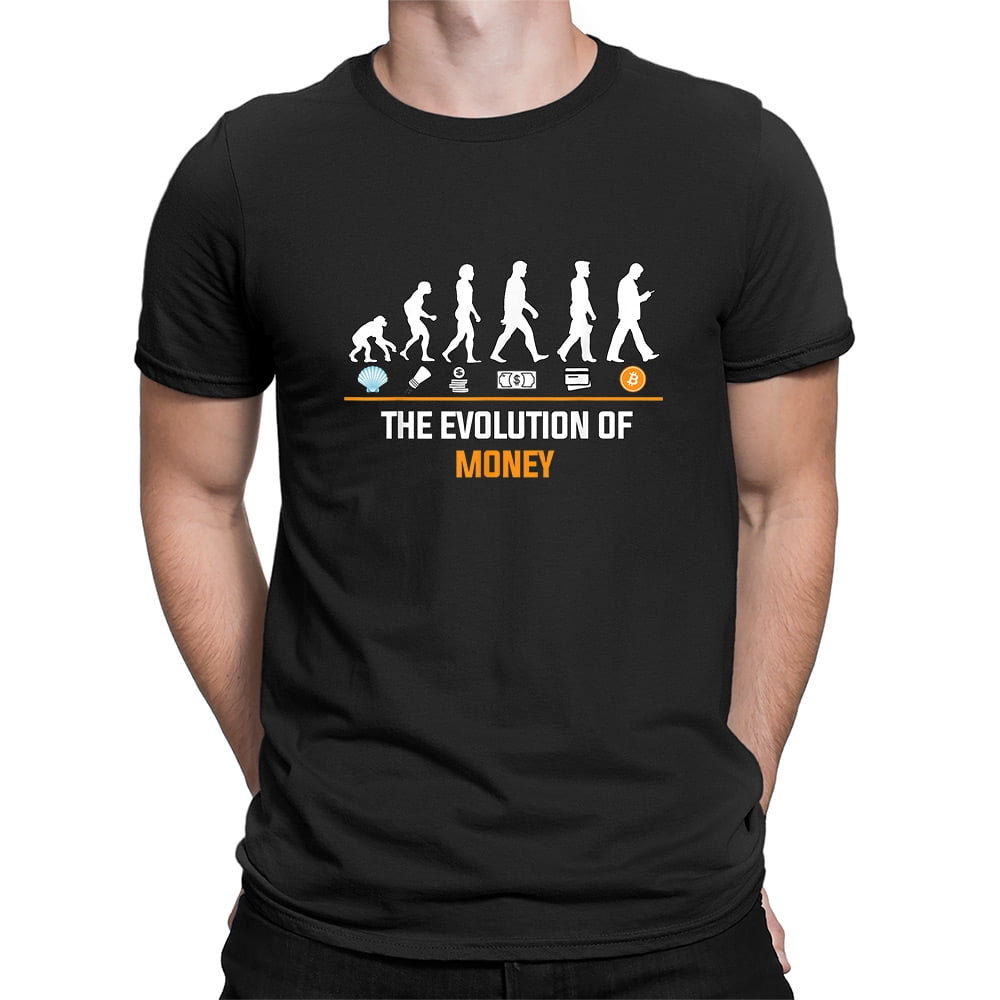 Bitcoin Evolution Unisex Novelty Camiseta - 100% Dominican Republic | Ubuy