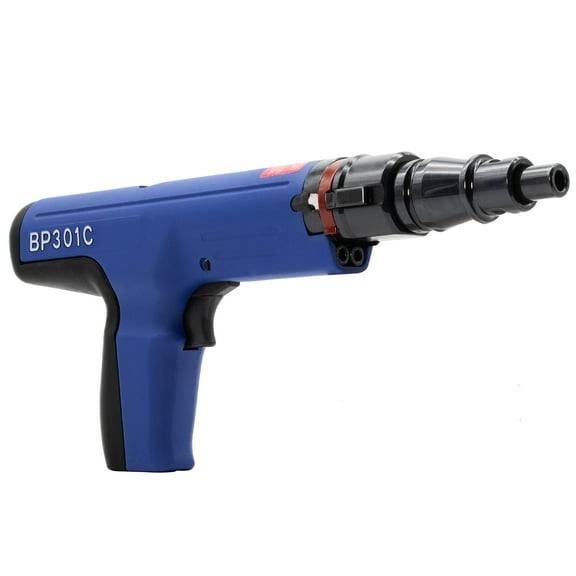 Bluepoint Fasteners BP-301C Semi-Automatic .27 Cal Powder Actuated Tool – Interchangeable, Versatile, Top-Rated, Reliable & Dependable. Great for Commercial and Residential construction