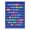 Blue, variant on Standard Pocket Charts Wall Pocket Charts 10 Pocket Charts Interactive and Versatile Pocket Charts