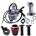 thumbnail image 3 of OTTULUR 48mm Carburetor Replacement for Honda CRF70F 2004-2012 XR70R 1998-2003 Carb with Air Filter, Intake and Throttle Cable, 3 of 7