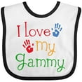 thumbnail image 3 of Inktastic I Love My Gammy Boys or Girls Baby Bib, 3 of 4