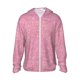 thumbnail image 1 of Fotbe Glitter Pink Chaqueta con Protección Solar UPF 50+ para Hombre y Mujer, Camisa con Capucha y Bolsillos-Small, 1 of 7