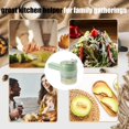 thumbnail image 7 of 4 in 1 Vegetable Chopper Electric, Handheld Choppers, Smart Kitchen Appliances for Pepper, Garlic, Onion, Celery & Meat, 7 of 7