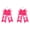 Dark Pink, variant on Two Colorful Cheerleader Pin Me Keyrings Great Gift For Friend And Family