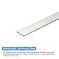 thumbnail image 3 of Uxcell Square Aluminum Flat Bar, 2Pcs 3/16" Thick 1.4" Width 12" Length Square Aluminum Bar For Industrial Building, 3 of 5