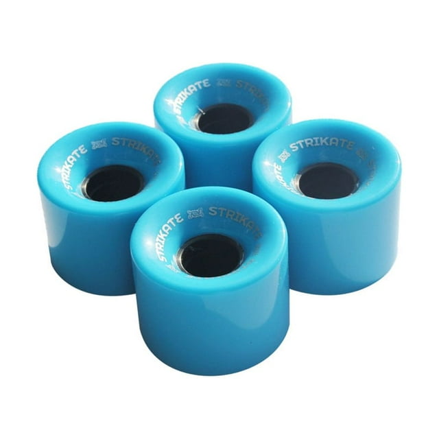 4 Pcs Roue de Skateboard Design Chic Équipement Sportif Multicolore Résistance à l'Usure Installation Pratique Skate Motion Universel Skate Motion Bleu