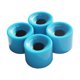 thumbnail image 2 of Advancent Rueda de monopatín de 4 Uds., equipo deportivo resistente al desgaste, mano de obra, instalación práctica, movimiento de patín, Ropa Deportiva, Zapatos Azul, 2 of 6