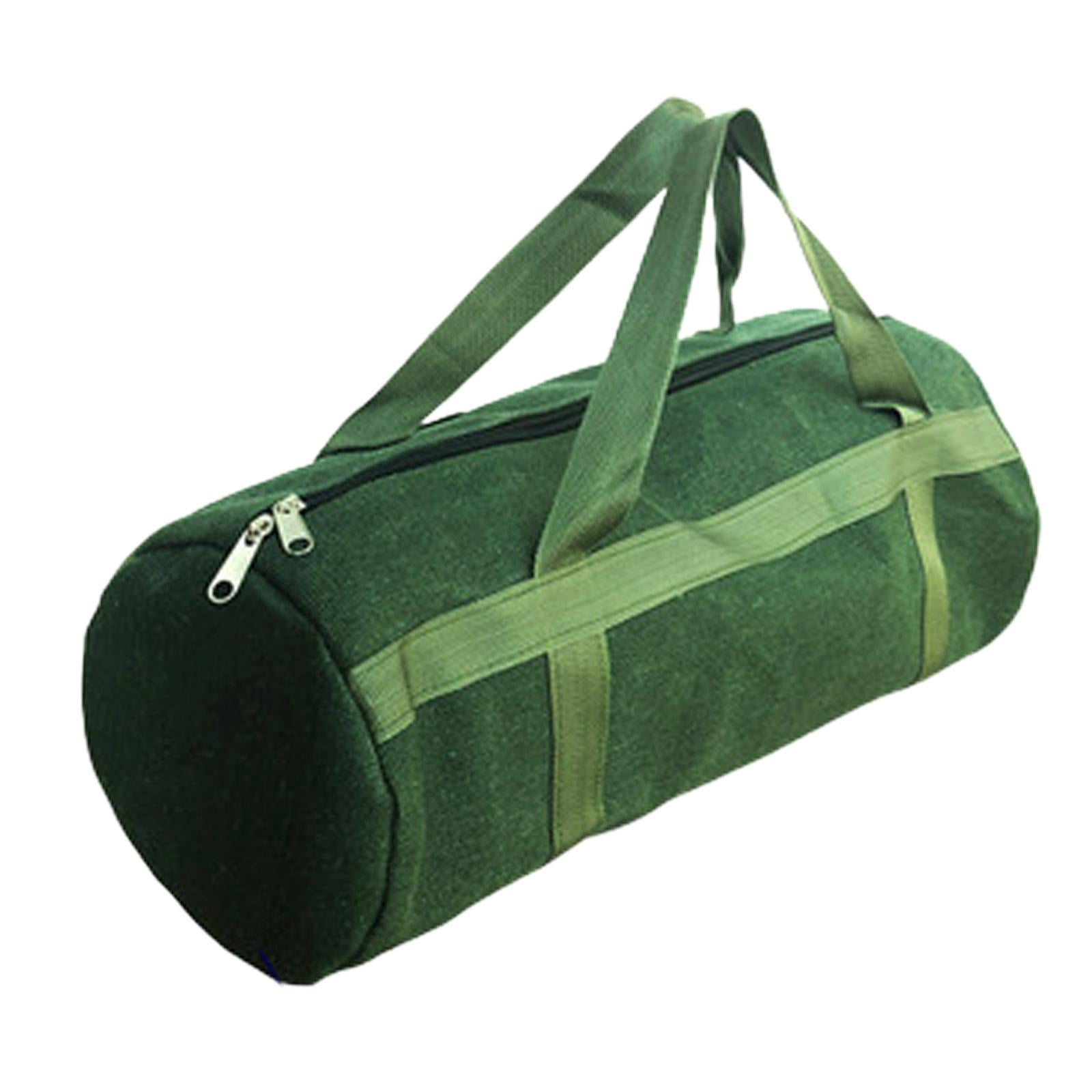 Colaxi Canvas Tool Bag Tool Organizer Bag Wide Mouth Pouch Carrying Case Thick Heavy Duty Tools Case Tool Tote for Worker Woodworker 80x29cm