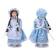 thumbnail image 4 of Figuras de Niña Cerámica Casa Muñecas 1:12 Muñeca Niña con Articulaciones Flexibles en Azul con Capucha y Trenzas Diseño de Juntas Flexibles para Niños Mayores de 3 Años ANGGREK Otros, 4 of 8