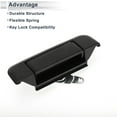 thumbnail image 2 of Unique Bargains Car Back Rear Exterior Door Tailgate Handles for Toyota Pickup 1989-1995 Durable Tailgate Replacement Handle No.6909089101 ABS Metal Black 1 Pc, 2 of 6