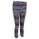 thumbnail image 1 of Pantalones de yoga ajustados de longitud 3/4 con estampado capri para mujer L, 1 of 9
