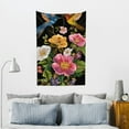 thumbnail image 5 of FCXZI Flowers Birds Embroidery Wall Art Tapestry 100% Polyester 40*60in, 5 of 6