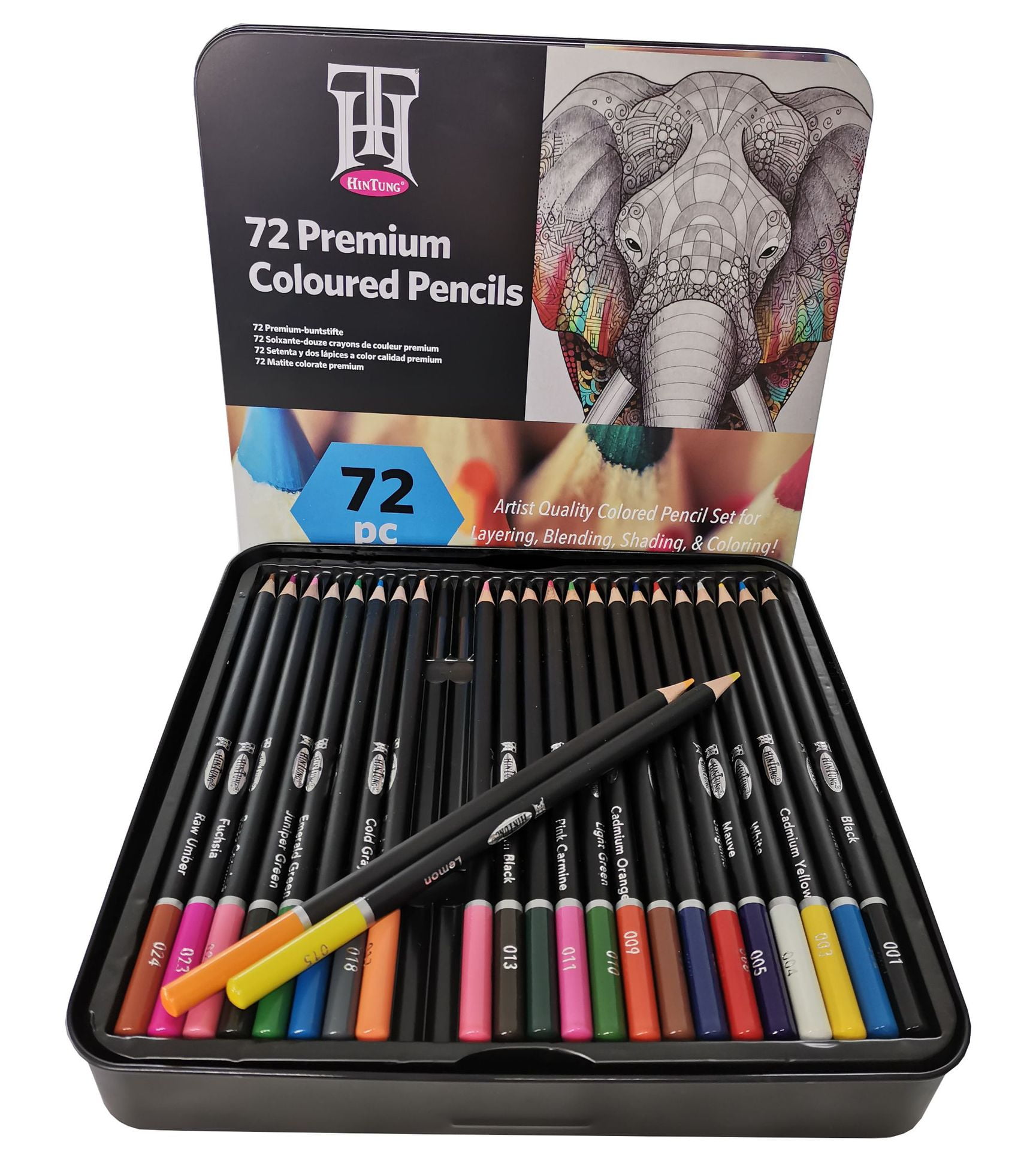 Castle Art Supplies 72 Colored Pencils Set