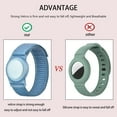thumbnail image 3 of WILLED 3 Pack Kids Wristband Compatible with Apple AirTag, Protective Case for Air Tag GPS Tracker Holder with Nylon Bracelet, Adjustable Anti Lost Watch Band for Toddler Child Elder, 3 of 6