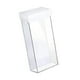thumbnail image 5 of Porta folletos, caja para volantes, 4,3 x 9,8 pulgadas, soporte de marketing para montaje en pared, resistente a la lluvia. Claro, 5 of 9