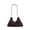 coffee, variant on Genuine Cowhide Women Underarm Bag, Suede Leather Shoulder Purse, Trapezoid Hobo Bag for Work