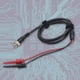 thumbnail image 5 of Speravity Cobre BNC macho a prueba Clip de gancho Cables de prueba Reemplazo portátil Accesorios de sonda eléctrica profesional Accesorios para bloques patrón, 5 of 6
