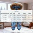 thumbnail image 5 of Trikvn Boys Girls One Piece Ski Suit Winter Waterproof Snowsuit Toddler Warm Hooded Snow Coveralls with Faux Trim Windproof Jumpsuit for Outdoor Snowboarding, 5 of 6