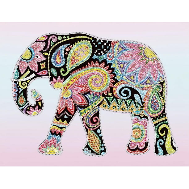 DIAMOND DOTZ® Exotic Elephant Special Edition Diamond Painting Kit