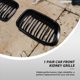 thumbnail image 3 of Car Front Kidney Grille Sport Racing Grills for BMW E46 4 Door, 3 of 5