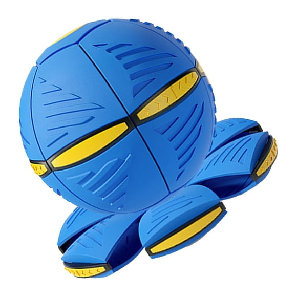 Bola de descompresión creativa, juguete para mascotas, bola de platillo volador, bola mágica emergente, juguete volador, bolas de disco de lanzamiento plano, juguete de valor inmejorable