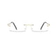 thumbnail image 3 of Sonducket Gafas de sol de moda sin montura Gafas de sol rectangulares Gafas de moda de verano UV400 Lentes siete, 3 of 8
