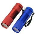 thumbnail image 4 of 9LED UV Flashlight Torch Light Lamp Aluminum Ultraviolet Blacklight Flashlight Detector, 4 of 9