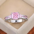 thumbnail image 4 of SEPARQI Classic Valentine's Day Proposal Gift for Wife For Women High Quality Dazzling Cubic Zirconia AAA Zircon Ring Ideal Jewelry Gift Gift Box Included, 4 of 10