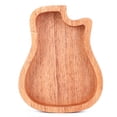 thumbnail image 3 of Caja de púas de guitarra de madera Estuche para púas con forma de guitarra de caoba Accesorios para instrumentos musicales, 3 of 10