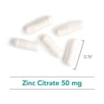 thumbnail image 4 of NutriCology Zinc Citrate - Delivers 50 mg Zinc Citrate - Supports Immune Response, Cognitive Health & Cellular Function - 60 Servings - 60 Capsules, 4 of 6