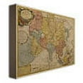 thumbnail image 2 of Trademark Art 'Delilse 'Map of Asia, 1700' Canvas Art by Paris Guillaume, 2 of 3