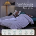 thumbnail image 4 of Twin XL Adjustable Bed Frame with Bed Rails for Adults, Wireless Remote, Under-Bed Light, Brake Wheel Legs - Easy Setup Adjustable Base Head/Foot Incline Zero Gravity Electric Bed, 4 of 8