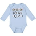 thumbnail image 3 of Inktastic Cousin Squad Elephant Boys or Girls Long Sleeve Baby Bodysuit, 3 of 5