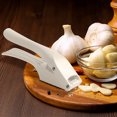 thumbnail image 4 of TIMIFIS Garlic Press 2-in-1 Kitchen Garlic Press Sliced Garlic Stirrer Household Garlic Minder Kitchen Gadgets Kitchen Gadgets, 4 of 6