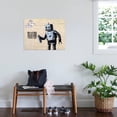 thumbnail image 3 of Art.com Robot Stretched Canvas Print Wall Art by Banksy, 32" x 24", 3 of 4