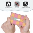 thumbnail image 6 of ZICANCN Outlet Covers Wall Plate, Colorful Puzzle Grid Light Switch Cover Decorative, Duplex Toggle Combo 1-Gang, 6 of 9