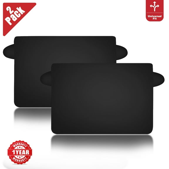2 Pack Car Windshield Cover - Waterproof Snow Shade with Magnetic Edges for SUVs, CRVs, Trucks