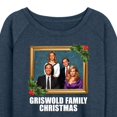 thumbnail image 3 of National Lampoon's Christmas Vacation - Classic Holiday Portrait - Women's Lightweight French Terry Long Sleeve Shirt, 3 of 5