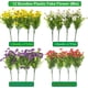 thumbnail image 2 of Flores artificiales Grunyia Daisy, 16 paquetes, resistentes a los rayos UV, 2 of 7