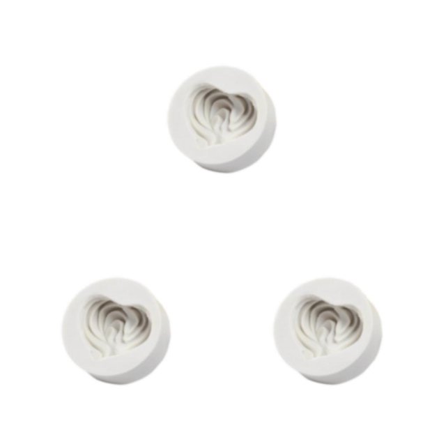 QualitChoice 1/2/3/5 Candy Pastry Chocolate Cupcake Mould Holiday Festival Dessert Decorating DIY Making Kitchen Tool Type 1 3PCS