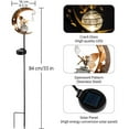 thumbnail image 3 of Luz De Tierra Moon Elves Ground Light Interruptor automático Solar Lawn Lamp Cartoon para Home Garden Ehuebsd Para estrenar, 3 of 8