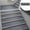 Gray, variant on Horizontal Striped Brushed Stair Treads Runner Carpet Mats Non Slip Absorbent Soundproof Step Cover for Home Staircase Safety