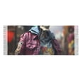thumbnail image 4 of Rateoe Skeleton Cool Street Fashion Women's Traditional Scarf Wrap Tassel Shawl Fringes Neck Head Shawl Retro Scarf, 4 of 8