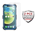 thumbnail image 2 of iPhone 12 / 12 Pro / 12 Pro Max Case Holster Clip, Tekcoo ShockProof Secure Swivel Locking Belt Defender Heavy Full Body Kickstand Carrying Tank Armor Case with 2 Pack Tempered Glass Screen Protector, 2 of 9