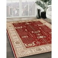 thumbnail image 3 of Ahgly Company Machine Washable Indoor Rectangle Industrial Modern Red Area Rugs, 2' x 4', 3 of 7
