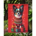 thumbnail image 3 of Papillon Holiday Christmas Garden Flag 11.25 in x 15.5 in, 3 of 5