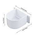 thumbnail image 2 of TAROFISH 2Pcs Bird Feeder Bowl, Safe Bird Cage Feeder, Bird Cage Small Bowl, Sturdy Con Bird Food Tray for Small Birds., 2 of 6