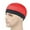 Red, variant on Men's Solid Color Elastic Sleep Cap for Hair Protection and Comfort