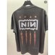 thumbnail image 4 of Nueva camiseta de verano Epide NIN Rock Band con estampado de rábano, estilo vintage, holgada, informal, de moda urbana, de gran tamaño, de manga corta para hombre, 4 of 5